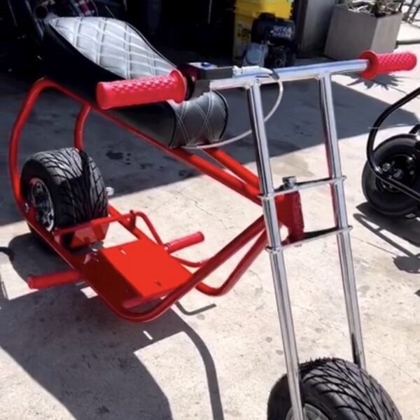 Volts Red roller Chrome T bars & Throttle set up