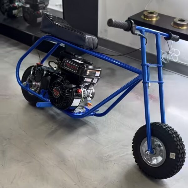 Volts Custom Blue Stretched Minibike