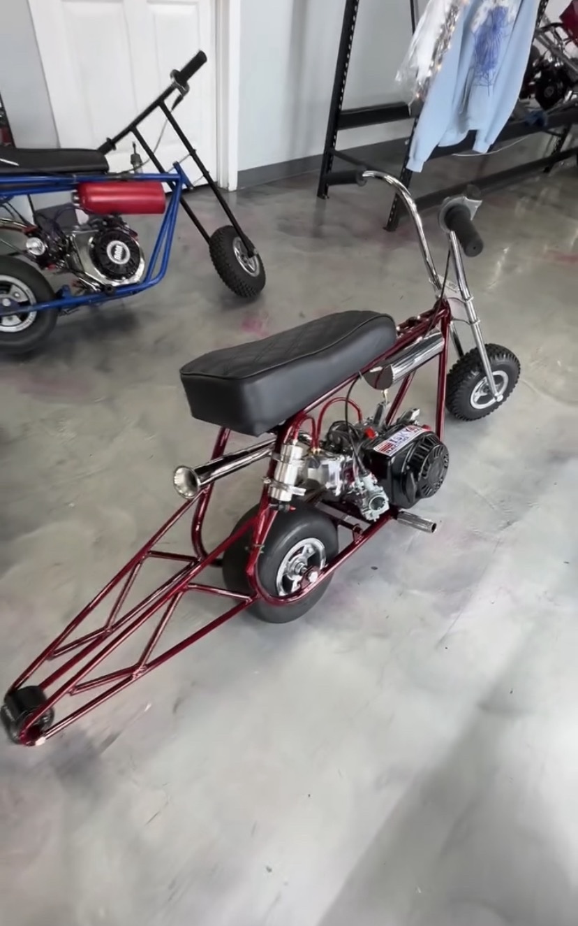 Volts Bam Drag-Style Minibike – Wheelie Bar Edition (95+ MPH) - Image 3
