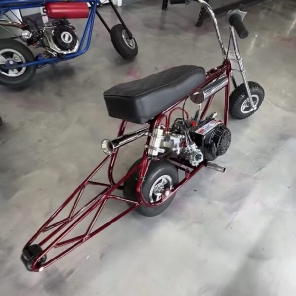 Volts Bam  Drag-Style Minibike – Wheelie Bar Edition (95+ MPH)