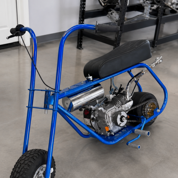 Volts Blue Street Mini Bike