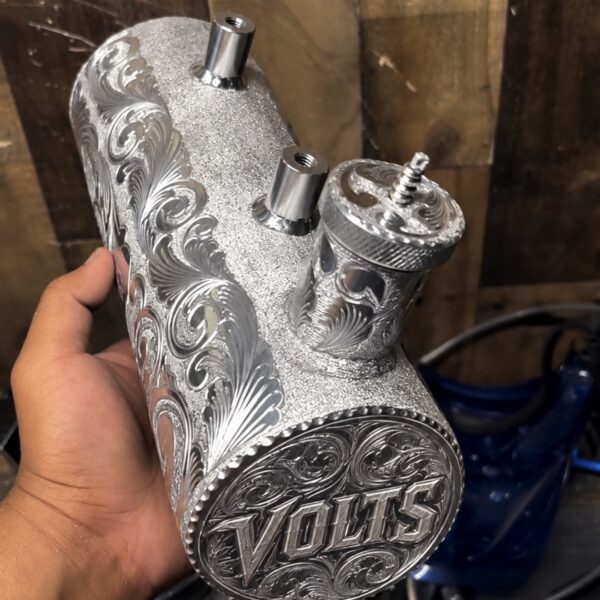 Volts Engraved Gas tank/Mount (1G)